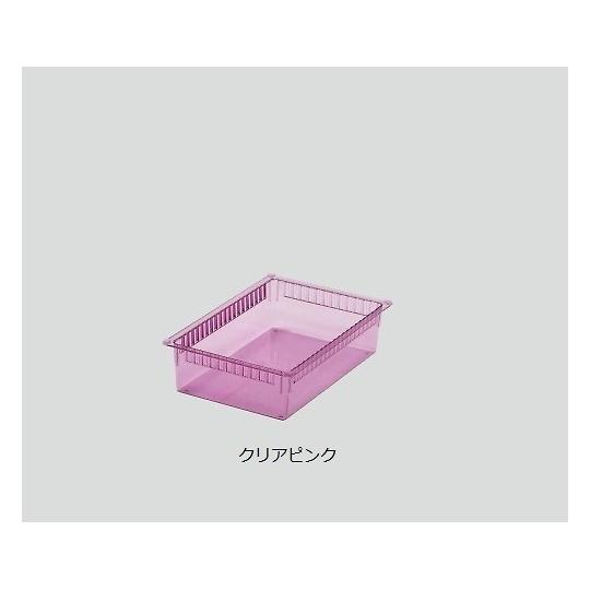 ナビス(アズワン)0-5733-14アルティアスタンダードポリカトレークリアピンク600×400×160【個】(as1-0-5733-14)