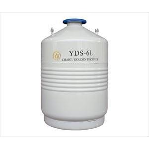 CHART4-2856-01 液体窒素容器 Φ50×Φ287×435mm YDS-6L[1個](as1-4-2856-01)｜drmart-2