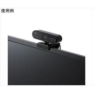 64-7717-65 Webカメラ 200万画素 オートフォーカス Full HD 内蔵マイク付 ブラック UCAM-C820ABBK【1個】(as1-64-7717-65)_2