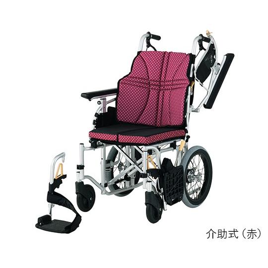 日進医療器7-2289-02ウルトラモジュール7介助式・ノーパンクタイヤ青【個】(as1-7-2289-02)