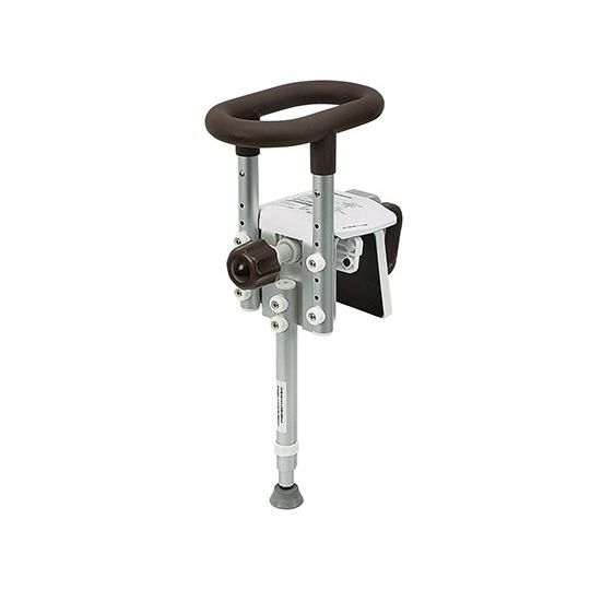 パナソニックエイジフリー7-4948-03入浴グリップユクリア(ユニットバス専用コンパクト130脚付)モカブラウン【個】(as1-7-4948-03)