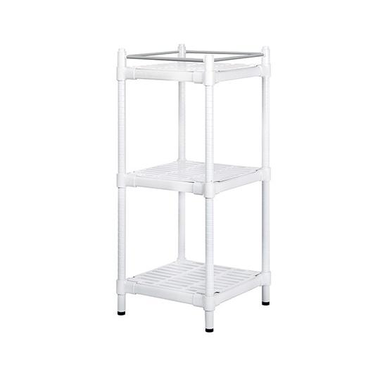 ナビス(アズワン)7-5075-04コンフォートシェルフ(スリムタイプ)ホワイト575×575×1335mm(as1-7-5075-04)