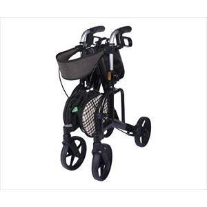 7-553-01 歩行車 シエラエアー ブラック 【1個】(as1-7-553-01) 歩行車 シエラエアー ブラック