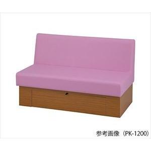 【送料定額】7-9795-06 収納付ロビーベンチ 1500×610×400/740mm クリーム CR-1500【1台】(as1-7-9795-06)