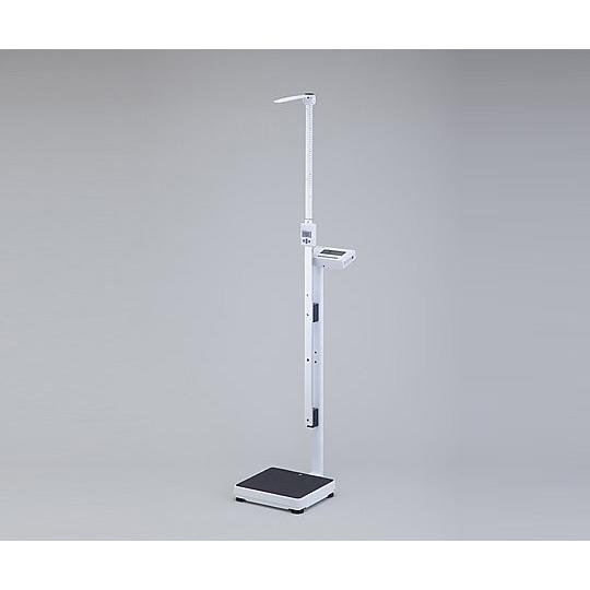 8-1222-02身長計付体重計［検定付］ＭＳ４９００＋ＨＭ２００Ｄ【個】(as1-8-1222-02)