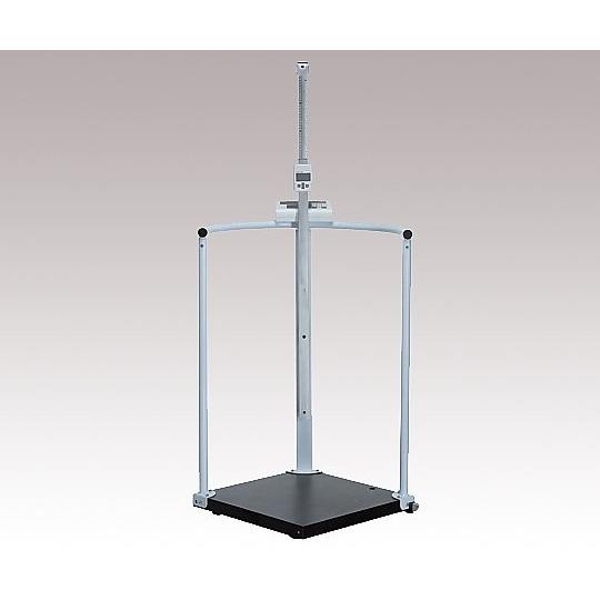 8-1223-01手すり付き体重計［検定付］ＭＳ２５０４【個】(as1-8-1223-01) ダイエット、健康 健康管理、計測計