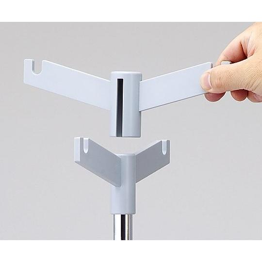 アズワン(AS ONE) イルリガードルスタンド 2本架け ピンク AP2-1P 1台