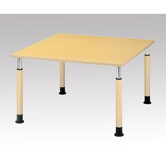 8-2440-01昇降式テーブル（角型／１２００×１２００×５９５〜７９５ｍｍ）