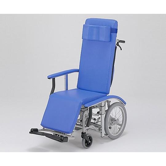 いうら8-3514-01フルリクライニング車椅子（介助式／スチール製／座幅４１０ｍｍ／チルト）【個】(as1-8-3514-01)
