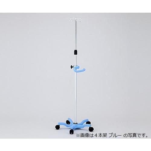 8-4955-01イルリガードルスタンドＡＰ４−１Ｐ４本架ピンク(as1-8-4955-01)