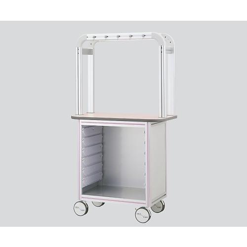 ナビス(アズワン)8-7002-02点滴作業台(片面型・アルティアトレースタンダード1列対応)900×500×1650ブルー【個】(as1-8-7002-02)(86555円)