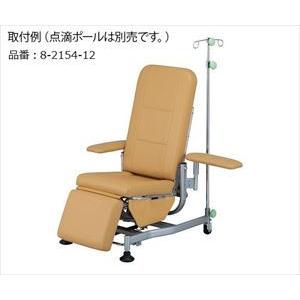 【送料定額】8-9907-21 点滴用リクライニングチェア（トレンデレンブルグ体位対応） 825×1000〜1790×565〜1200mm NRC-03TN【1個】(as1-8-9907-21)_2