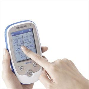 イトーESPURGE 001044 ブルー  低周波治療器 エスパージ 25-3169-00 伊藤超短波  医療 看護 クリニック 病院 治療 痛み 疲労の画像