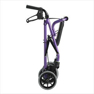 歩行車 ハッピーミニ 117003(パープルメタリック) 竹虎 介護 病院 施設 