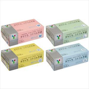 欠品中 納期未定※】タケトラ ニトリル手袋（ホワイト） 075814（L）200