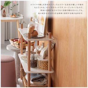 【※別途送料※】ラック5段 PT-978WH 東谷 収納家具 シェルフ・ラック(az-pt-978wh)_3