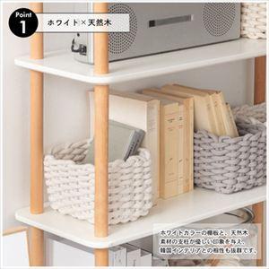 【※別途送料※】ラック5段 PT-978WH 東谷 収納家具 シェルフ・ラック(az-pt-978wh)_4