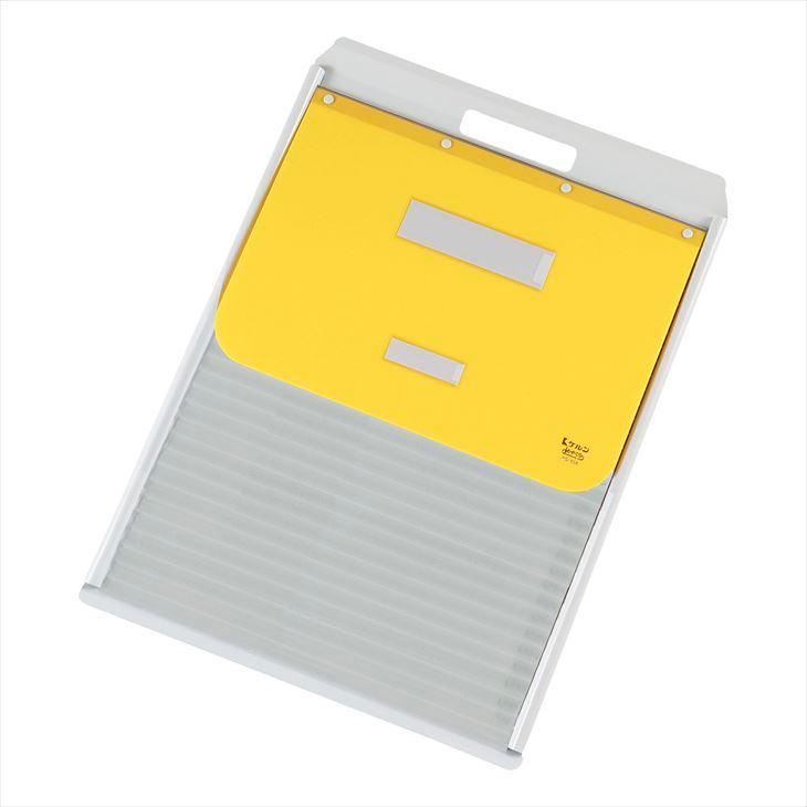 カーデックス500 KD-504-WPP(B4)KD-504-WPP(B4)黄色(24-4314-02-05)【ケルン】【1ユニット】 キッチン、日用品、文具-ノート、メモ帳