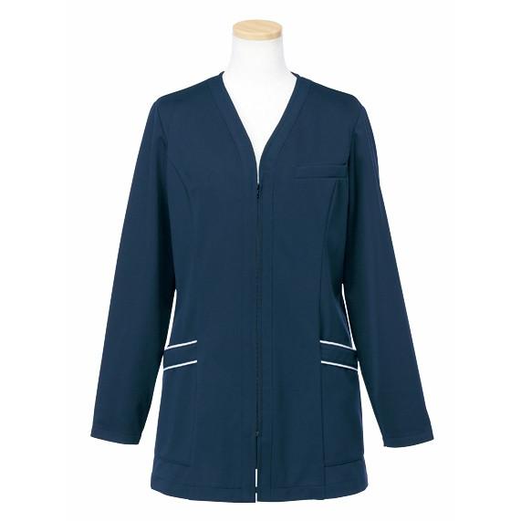 トリコットライトジャケットR1745-30(ダークネイビー) トリコットライトジャケット ４Ｌ(ヤギコーポレーション)(24-7019-03-06)