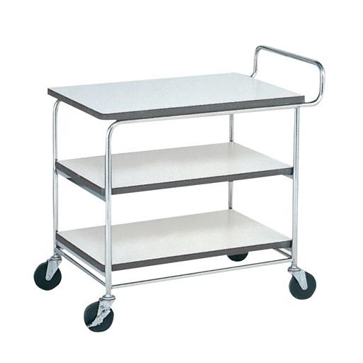 【※欠品中　納期未定※】ステンレスワゴンST E-3(83X50X81CM) ステンレスワゴン(燕物産)(24-7167-01)【1台単位】