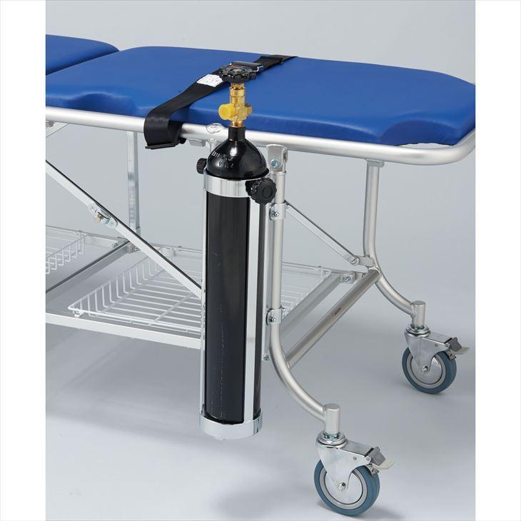 マツヨシストレッチャー用ボンベ架 MY-CLSY01ヨウMY-CLSY01ヨウ(24-8636-10)【松吉医科器械】【1単位】