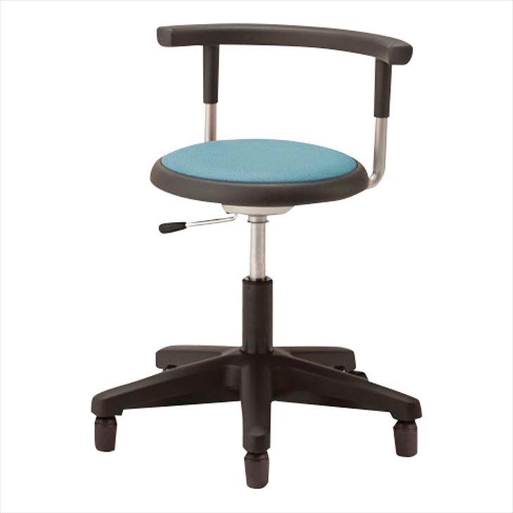 マイスコクランケチェア(背付) MY-N3525N(コテイゴムアシ)MY-N3525N(コテイゴムアシ)グリーン(24-9113-01-02)