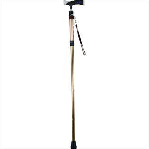 (E2500007)ソフトグリップ伸縮折りたたみアルミ ブロンズ(E2500007)(MRA-06301)(all-e2500007) | 