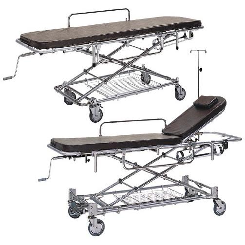 軽量ストレッチャー昇降式・担架固定型 TY225E ケイリョウストレッチャー(01-3645-01)【1台単位】