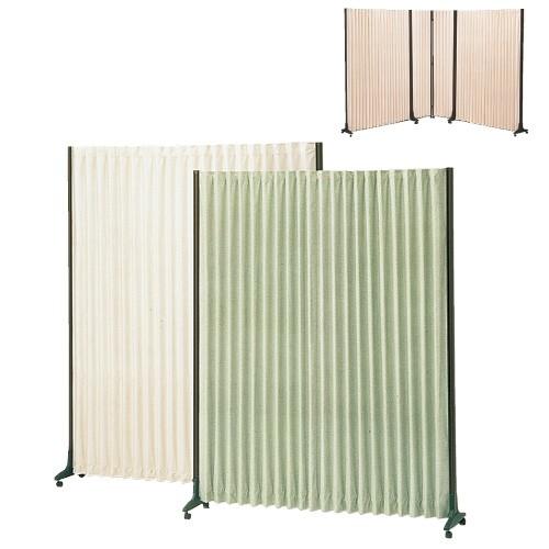 アコーディオン衝立 Ｈ−１８０ アコーディオンツイタテ W1800XH1800MM【1台単位】(02-2536-03)【1台単位】