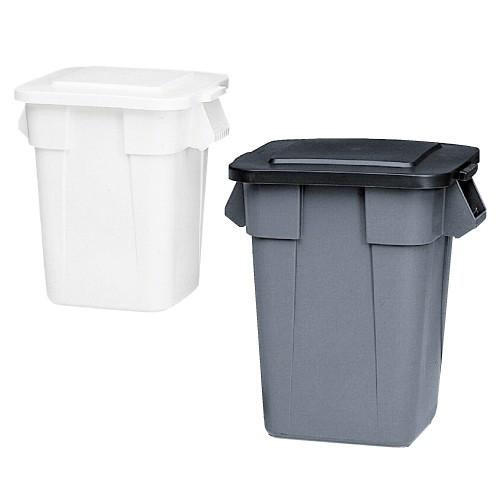スクエアブルートコンテナ 本体3536白いこと(19-3325-02-01)【1個ユニット】 キッチン、日用品、文具-ゴミ袋、ポリ袋、レジ袋-掃除用具