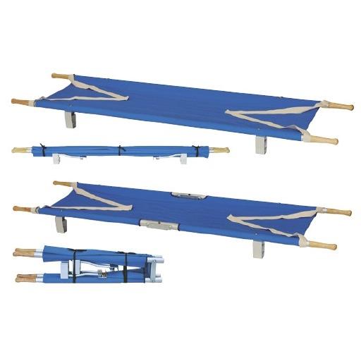 カラー米式担架（ニツ折） YS-38-A-T カラーベイシキタンカ(2ツオリ) オレンジ(23-2064-00-01)