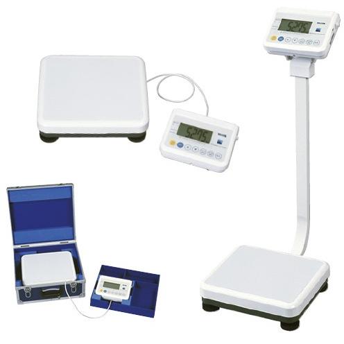 精密体重計（ポールタイプ） WB-150(RS-232Cタンシツキ) セイミツタイジュウケイポール ２区仕様(23-3004-01-02)