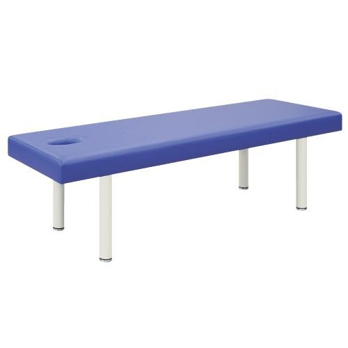 有孔ＤＸ揉み療治寝台 結核症-908U黄色(23-3352-00-08)【1個ユニット】 ベッド、マットレス-家具、インテリア-マッサージ台、業務用ベッド