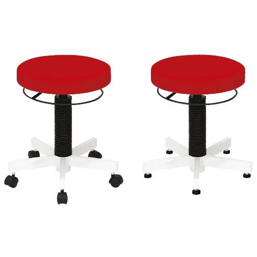 クランケチェア（アジャスター付） TB-764-02 クランケチェア(アジャスターツキ) ビニルレザーグレー(23-5120-01-09)