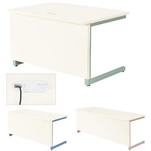 ドクターテーブル PS-1870(W180XD70XH70 ドクターテーブル ピンク(23-6900-02-03)