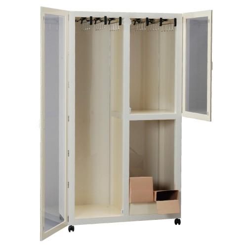 カテーテル収納庫（３室２枚扉） CCB-02 カテーテルシュウノウコ(3シツ2トビラ(23-6973-01)【1台単位】の画像
