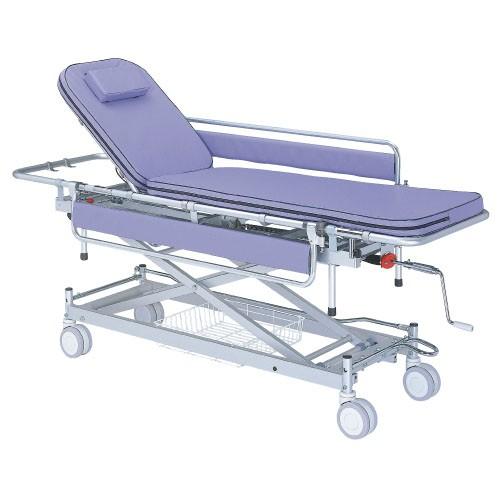 省力昇降機構付ストレッチャー ショウリョクショウコウストレッチャー(24-2102-01)TY229FS-DB【1台単位】の画像