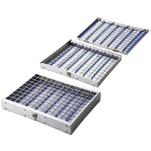 マイクロ洗浄ケース KM-5010(302X243X40MM マイクロセンジョウケース(24-4338-00)【1個単位】