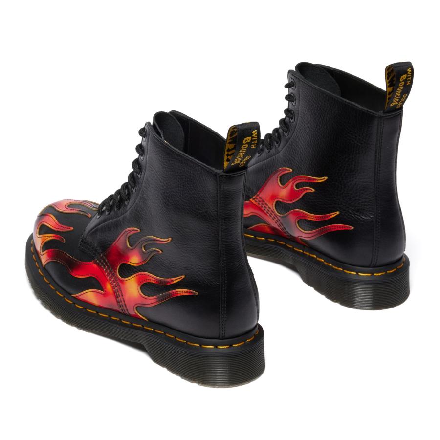 Dr. Martens ドクターマーチン 1460 PASCAL FLAME 8 ホール ブーツ フェス 8ホールブーツ ブーツ レディース ブーツ…の画像