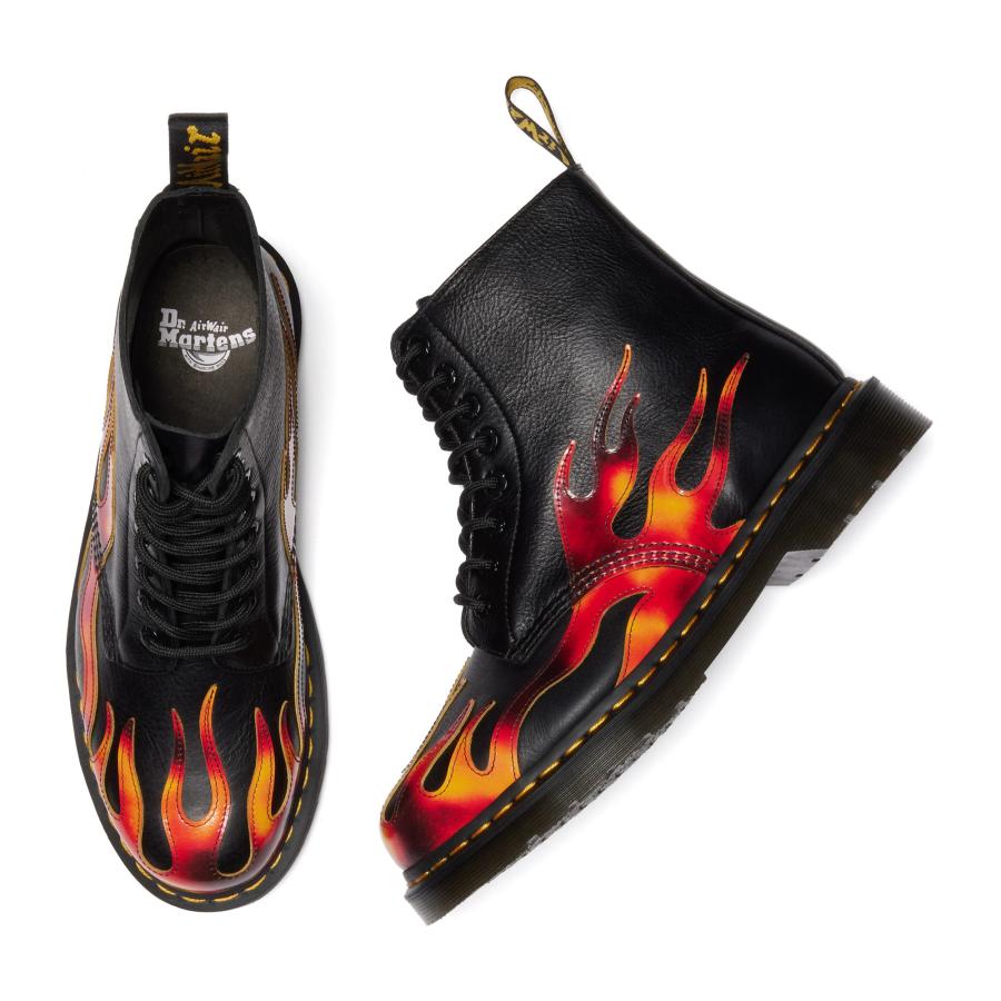 Dr. Martens ドクターマーチン 1460 PASCAL FLAME 8 ホール ブーツ フェス 8ホールブーツ ブーツ レディース ブーツ…の画像