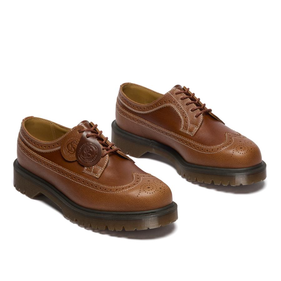 Dr. Martens ドクターマーチン MIE 3989 フル ブローグ シューズ ユニセックス AMBER TAN 41595200_2