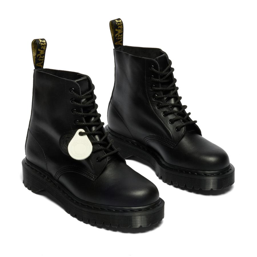 Dr. Martens ドクターマーチン MIE 1460 PASCAL JAPAN 8 ホール ブーツ ユニセックス BLACK 43464001の画像