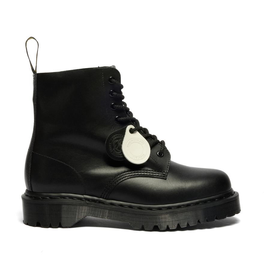 Dr. Martens ドクターマーチン MIE 1460 PASCAL JAPAN 8 ホール ブーツ ユニセックス BLACK 43464001の画像