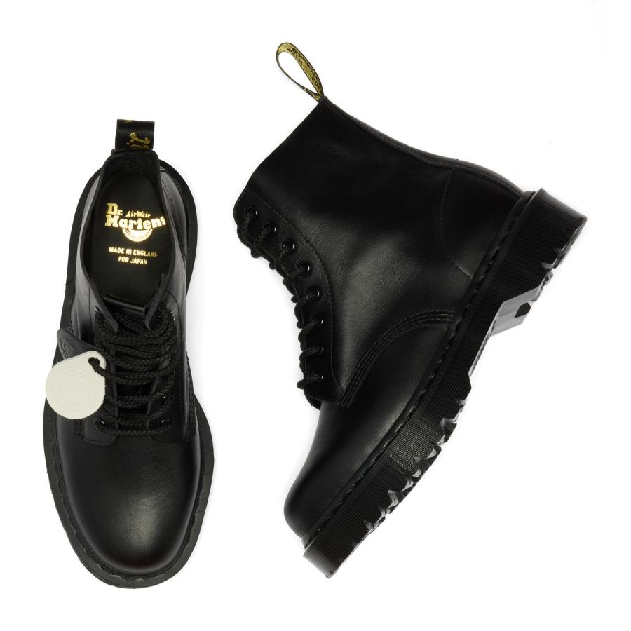 Dr. Martens ドクターマーチン MIE 1460 PASCAL JAPAN 8 ホール ブーツ ユニセックス BLACK 43464001の画像