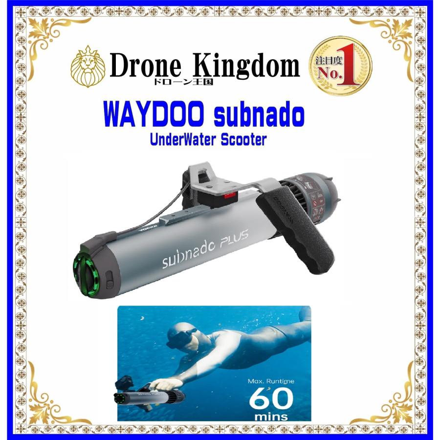 WAYDOO 【特価！数量限定】WAYDOO subnado Plus 水中スクーター 標準 