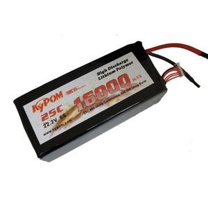 KYPOM battery キーポンバッテリ　新品未使用　10000mAh 6S KK HOBBY】 バランス充電端子付 【XT60コネクター付】リポバッテリー