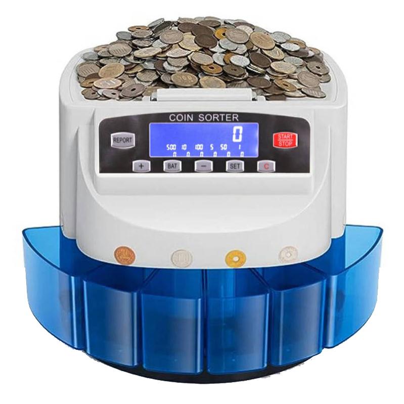 高速コインカウンター コインソーター 硬貨カウンター 硬貨計数