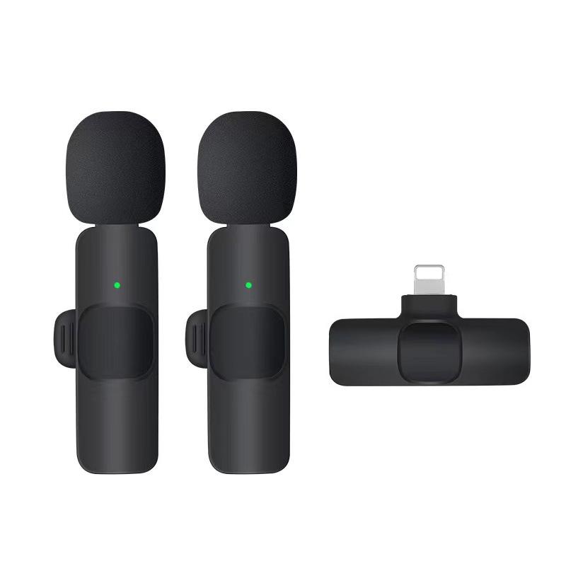ワイヤレスマイク 2個 1to2 ピンマイク Lightning iPhone 対応 設定不要 スマホ 同時充電可能 クリップ式 360°集音 ノイズ軽減 動画 配信 会議 Vlog 撮影 実況 |  | 15