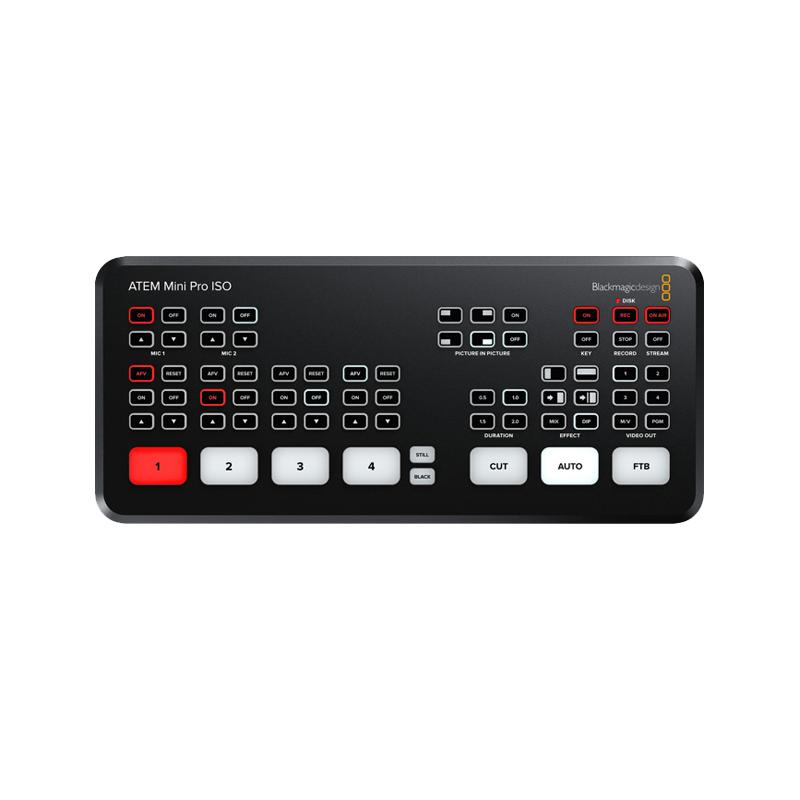 Blackmagic ATEM Mini Pro ISO スイッチャー : ドローン専門店 - 通販