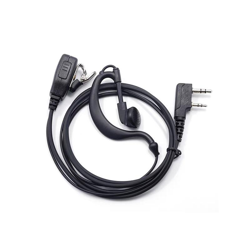 トランシーバー用 片耳 イヤホンマイク 2.5mm 3.5mm 2ピン 耳